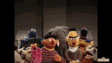 Ernie And Bert Adding Song GIF - Ernie And Bert Adding Song Not Impressed GIFs