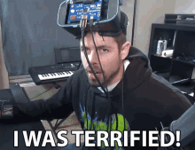 terrified i