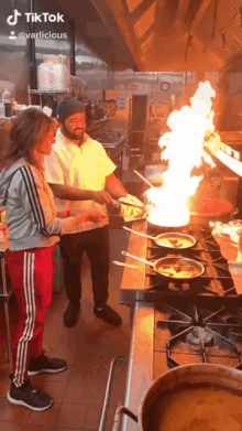 Fire Fired GIF - Fire Fired Cooking GIFs
