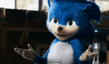 Sonic Scared GIF - Sonic Scared Screaming GIFs