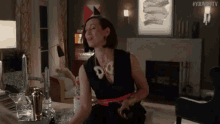 Toss Shoes Off GIF - Miriam Shor Diana Trout Younger Tv GIFs