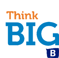 Think Big Brasas Sticker - Think Big Brasas Stickers