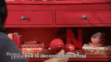 Decorating A Shelf--great Tips GIF - Home Decor GIFs