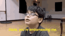 me embarrassing