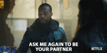 Ask Me Again To Be Your Partner Anthony Mackie GIF - Ask Me Again To Be Your Partner Anthony Mackie Takeshi Kovacs GIFs
