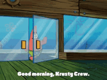 Good Morning Krusty Crew Maddy Young GIF - Good Morning Krusty Crew Good Morning Krusty Crew GIFs