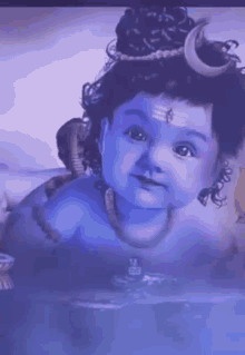 Lord Shiva Baby GIF - Lord Shiva Baby Blinking GIFs