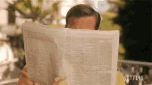 Reading The Newspaper Armie Hammer GIF - Reading The Newspaper Armie Hammer Maxim De Winter GIFs