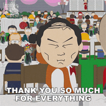 Thank You So Much For Everything Tuong Lu Kim GIF - Thank You So Much For Everything Tuong Lu Kim South Park GIFs