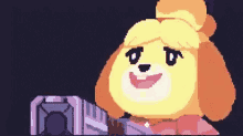 Isabelle Shoot GIF - Isabelle Shoot Animal Crossing GIFs