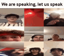 We Are Speaking Let Us Speak GIF - We Are Speaking Let Us Speak Selfie GIFs