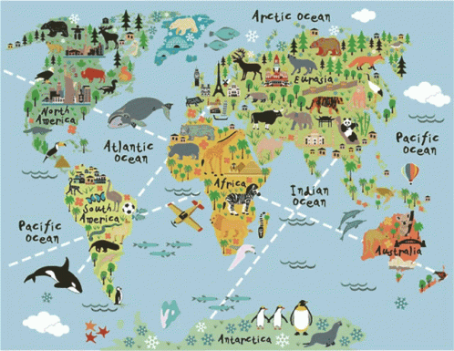 World Map Animated Images : Map Animation Shutterstock Earth Modern ...
