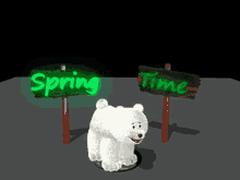 Teddy Bear Pooky GIF - Teddy Bear Pooky Spring Time GIFs