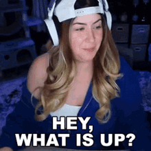 Hey What Is Up Misshenley GIF - Hey What Is Up Misshenley Whats Going On GIFs