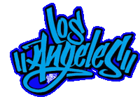 Los Angeles Wizard Graffiti Sticker - Los Angeles Wizard Graffiti Transparent Stickers