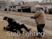 Stop Fighting GIF - Stop Fighting Hose Parenting GIFs