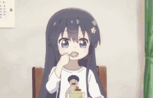 Anime Eating GIF - Anime Eating Ice Cream GIFs