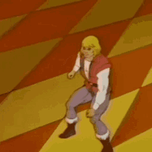 He Man Dancing On Orange Floor GIF - He Man Dancing On Orange Floor He Man Dancing GIFs