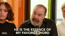 He Is The Essense Of My Favorite Word Serious GIF - He Is The Essense Of My Favorite Word Serious Interview GIFs