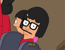 tina belcher psst hey hey you hey there