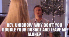 Unibrow Double GIF - Unibrow Double Dosage GIFs