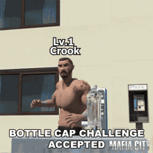 bottle cap challenge fail epic fail bottle cap challenge accepted roundhouse kick