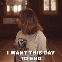 I Want This Day To End Anna Sofia GIF - I Want This Day To End Anna Sofia Self Aware Bitch GIFs