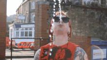 Spit Water GIF - Spit Water Sun Glasses GIFs