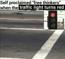 Free Thinkers Traffic Light GIF - Free Thinkers Traffic Light Free GIFs