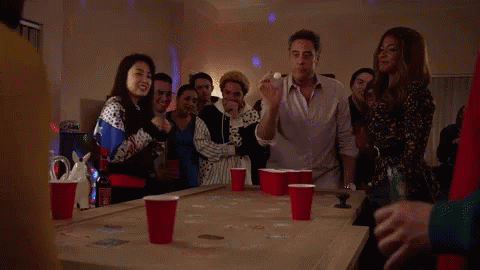Single Parent Beer Pong GIF - Single Parent Beer Pong Party - Discover &amp;  Share GIFs