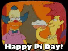 Happy Pi Day GIF - Pi Day Simpsons GIFs