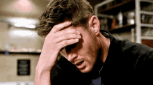 Dean Winchester GIF - Dean Winchester Facepalm GIFs