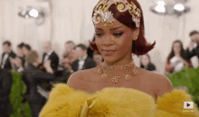 Rihanna Dress GIF - Rihanna Dress Red Carpet GIFs