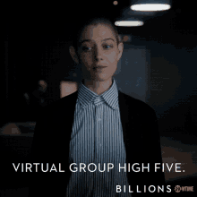 Virtual Group High Five Way To Go GIF - Virtual Group High Five High Five Way To Go GIFs