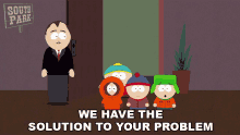 we have the solution to your problem south park a very crappy christmas we no the way to sort it out we have the solution