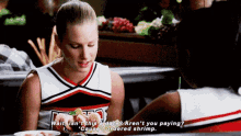 Glee Brittany Pierce GIF - Glee Brittany Pierce Wait Isnt This A Date GIFs
