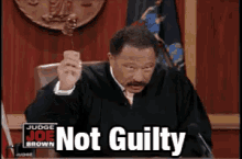 Not Guilty GIF - Not Guilty Guilty Judge GIFs