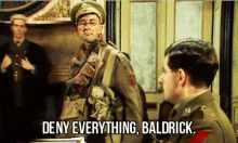 Blackadder Baldrick GIF - Blackadder Baldrick Deny GIFs