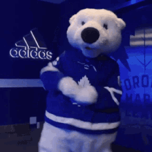 Toronto Maple Leafs Carlton The Bear GIF - Toronto Maple Leafs Carlton The Bear Dancing GIFs