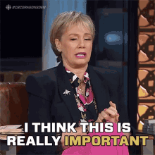 I Think This Is Really Important Arlene Dickinson GIF - I Think This Is Really Important Arlene Dickinson Dragons Den GIFs