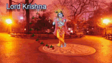 Jaish Krishna Lord Krishna GIF - Jaish Krishna Lord Krishna Changing Colors GIFs