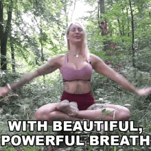 With Beautiful Powerful Breath Tracy Kiss GIF - With Beautiful Powerful Breath Tracy Kiss Strong Breathing GIFs