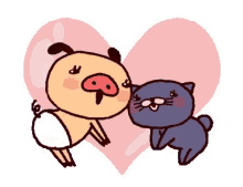 Love Pig GIF - Love Pig Cat GIFs