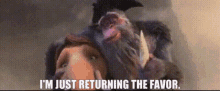 Ice Age Captain Gutt GIF - Ice Age Captain Gutt Im Just Returning The Favor GIFs
