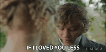 If I Loved You Less I Might Be Able To Talk About It More George Knightley GIF - If I Loved You Less I Might Be Able To Talk About It More George Knightley Johnny Flynn GIFs