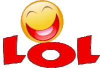 Lol So Funny Sticker - Lol So Funny Laughing Out Loud Stickers