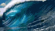 Here Comes The Water Waves GIF - Here Comes The Water Waves Sea GIFs