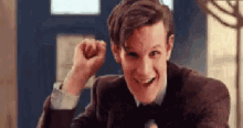 Doctor Who Matt Smith GIF - Doctor Who Matt Smith Happy GIFs