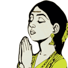 praying ahilyabai holkar amar chitra katha offer a prayer worship to god