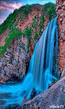 flowing cascade